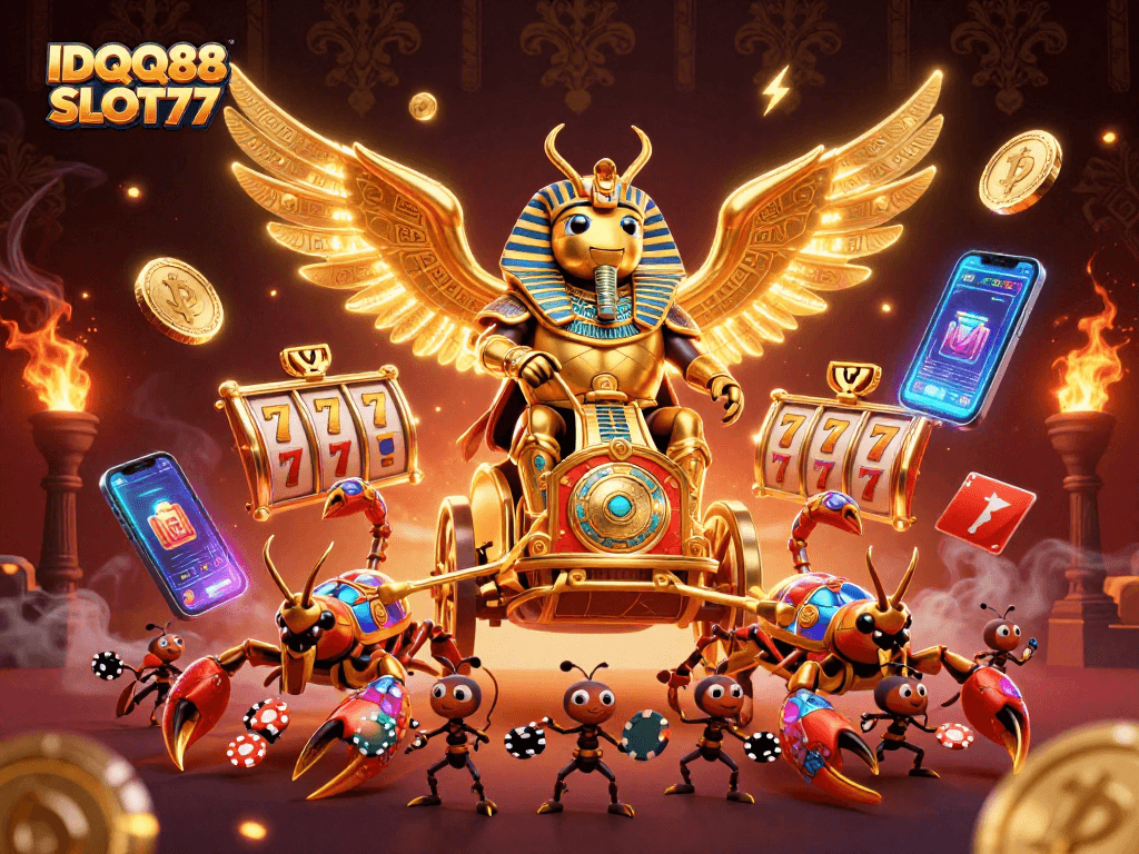 IDQQ88 SLOT77 engages players with immersive slot reels and a thrilling casino adventure.