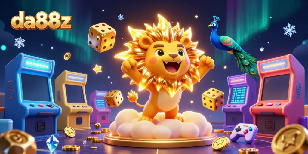 Experience exciting gameplay at da88z with vibrant slot machines and a lively casino atmosphere.