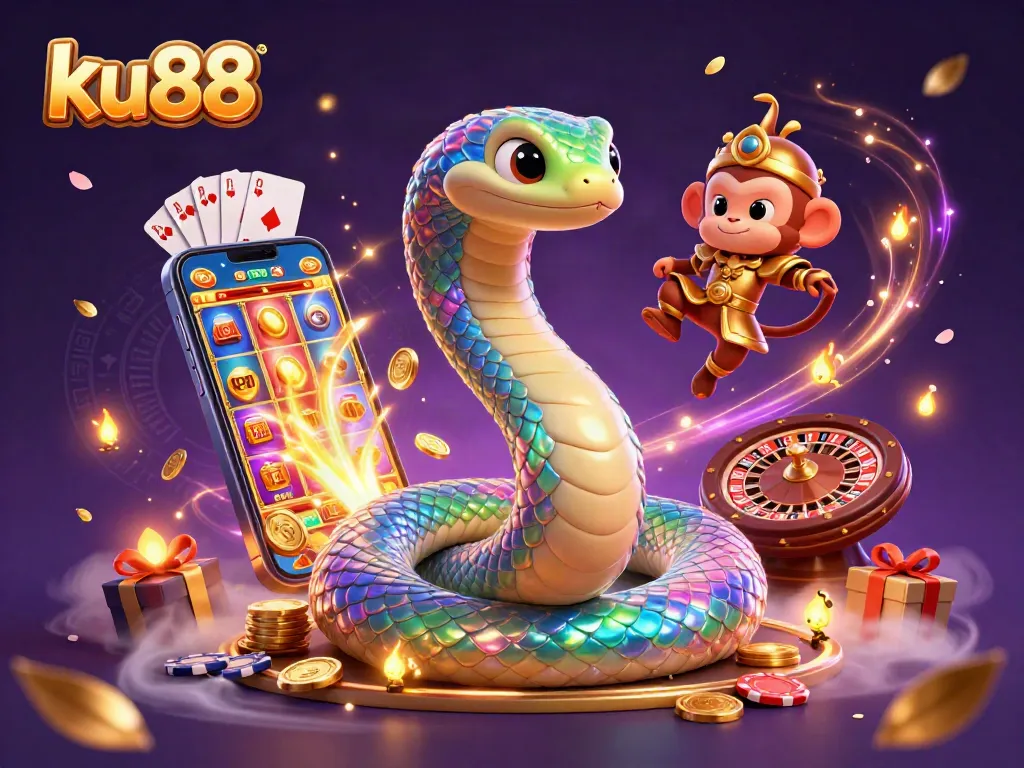 Play engaging games with ku88 in a vibrant, magical casino world featuring rich graphics and action.