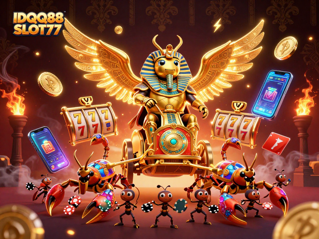 IDQQ88 SLOT77 engages players with immersive slot reels and a thrilling casino adventure.