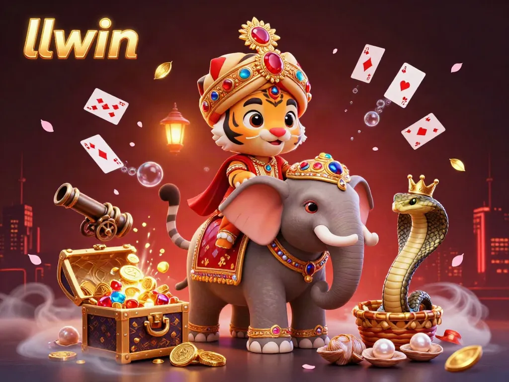 llwin offers exhilarating casino adventures with immersive gaming experiences featuring vibrant characters among treasures.